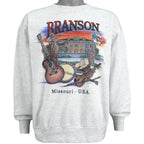 Vintage - Branson, Missouri Crew Neck Sweatshirt 1990s Large Vintage Retro 