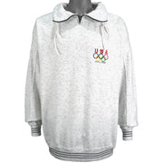 Vintage (Swingster) - USA, Olympic High Neck Sweatshirt 1996 Medium Vintage Retro