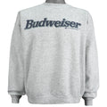 Vintage (Hanes) - Budweiser Spell-Out Crew Neck Sweatshirt 1995 X-Large Vintage Retro