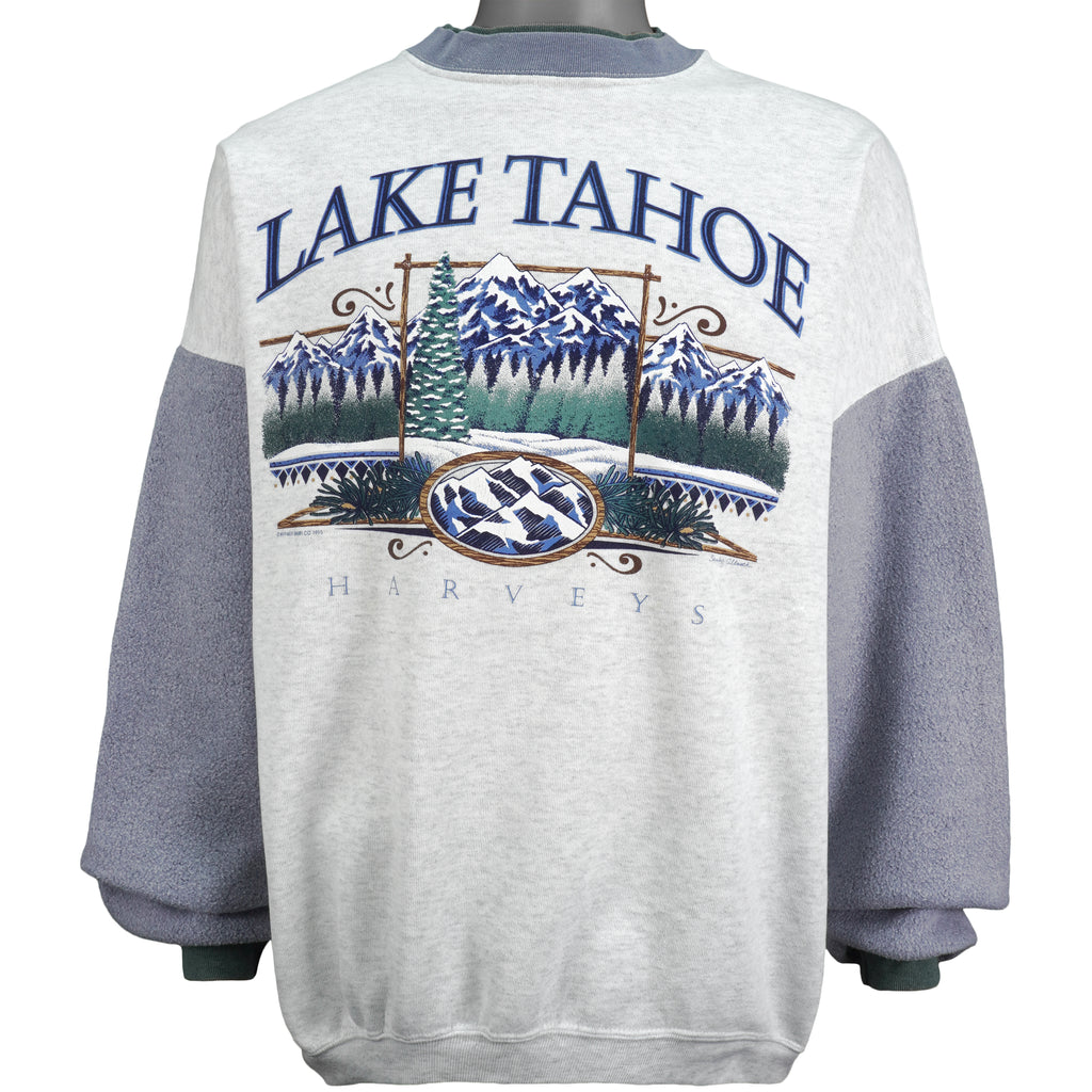 Vintage - Lake Tahoe, Harveys Crew Neck Sweatshirt 1995 XX-Large Vintage Retro