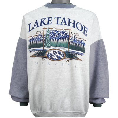 Vintage - Harveys Lake Tahoe Crew Neck Sweatshirt 1995 XX-Large