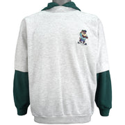 Looney Tunes - Tasmanian Devils Hooded Sweatshirt 1990s X-Large Vintage Retro