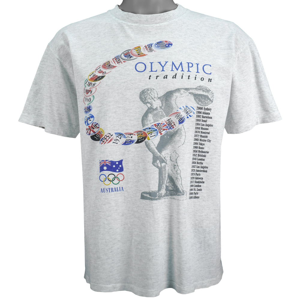 Vintage - Olympic Tradition, Australia T-Shirt 2000 Medium Vintage Retro
