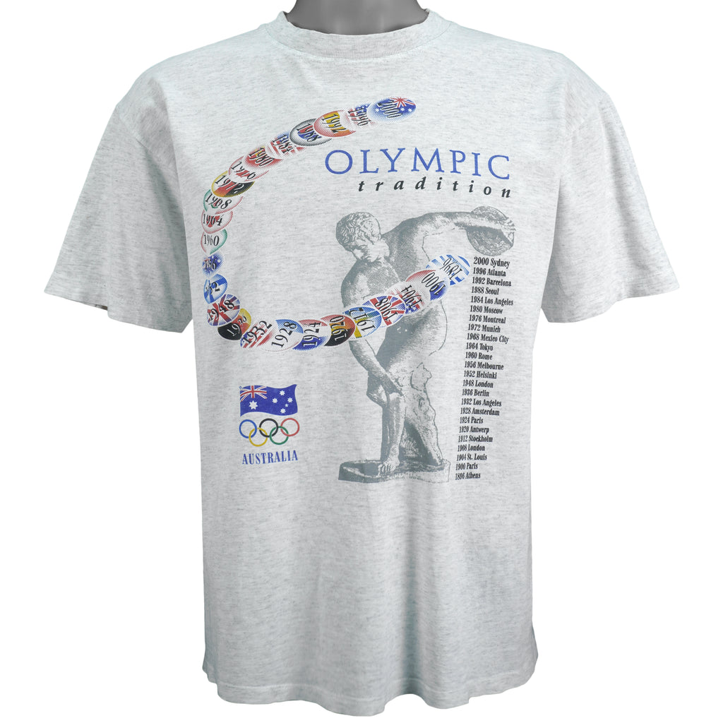 Vintage - Olympic Tradition, Australia T-Shirt 2000 Medium Vintage Retro