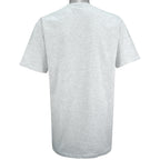 NFL (Nutmeg) - New York Giants Spell-Out T-Shirt 1990s X-Large Vintage Retro Football