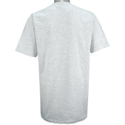 NFL (Nutmeg) - New York Giants Spell-Out T-Shirt 1990s X-Large Vintage Retro Football