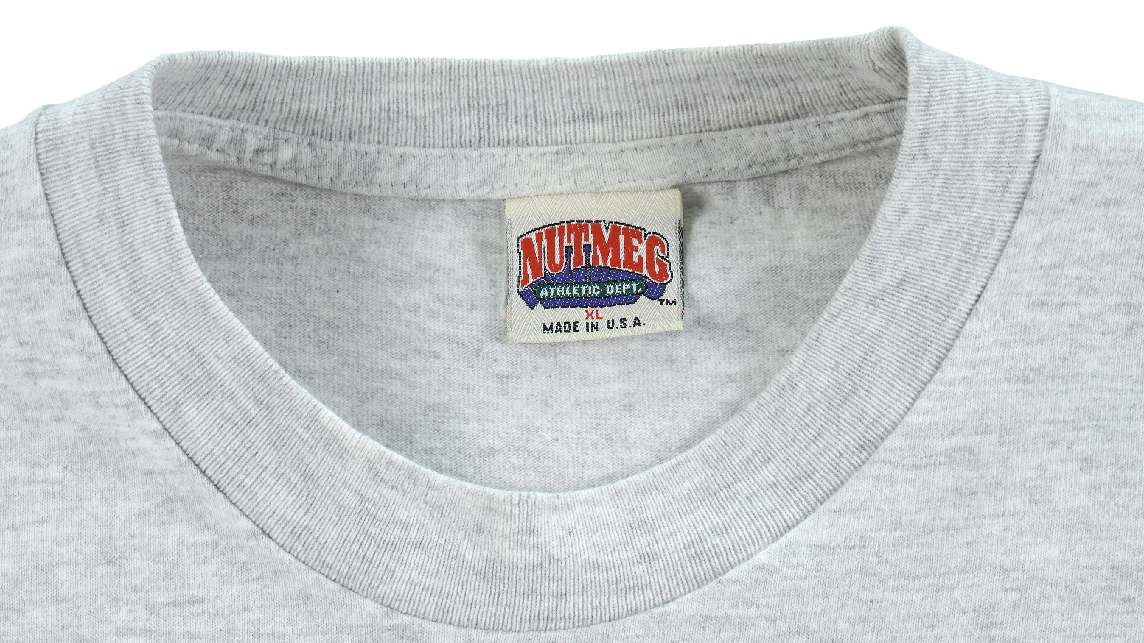 NFL (Nutmeg) - New York Giants Spell-Out T-Shirt 1990s X-Large vintage Retro