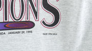 NFL (Trench) - 49ers, Super Bowl XXIX Champions T-Shirt 1994 X-Large vintage Retro