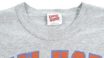 NBA (Long Gone) - New York Knicks Spell-Out T-Shirt 1990s Large Vintage Retro Basketball