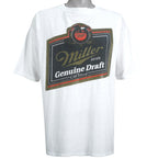 Vintage - Miller Genuine Draft Spell-Out T-shirt 1990s X-Large Vintage Retro