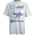 MLB - Tampa Bay Devil Rays Big Logo T-Shirt 1995 X-Large Vintage Retro Baseball