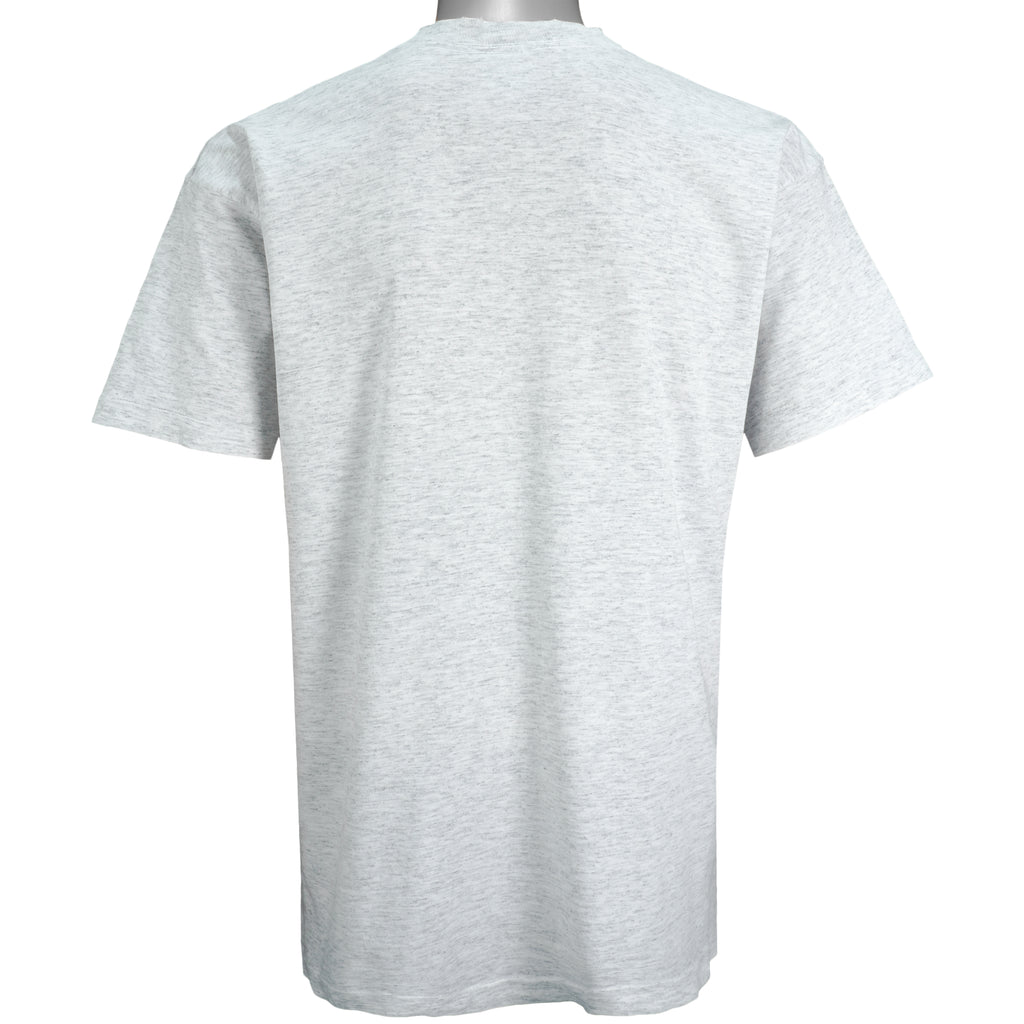 NFL (Front Pages) - Dallas Cowboys Grey T-Shirt 1994 Large Vintage Retro Football