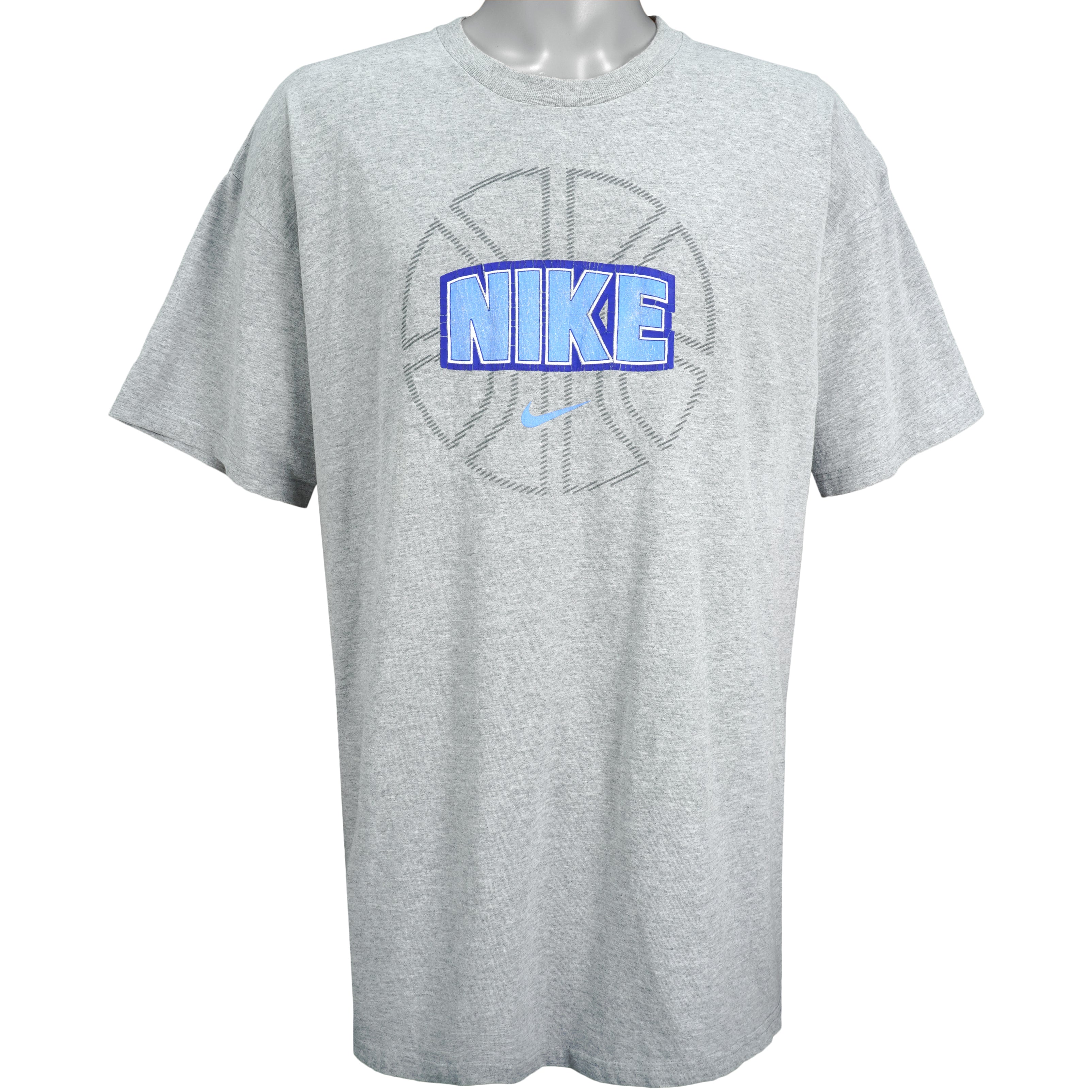 Nike - Basketball Spell-Out T-Shirt 1990s X-large Vintage Retro
