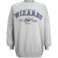 NBA (CSA) - Washington Wizards Crew Neck Sweatshirt 1990s Large Vintage Retro Basketball