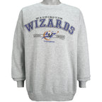 NBA (CSA) - Washington Wizards Crew Neck Sweatshirt 1990s Large Vintage Retro Basketball