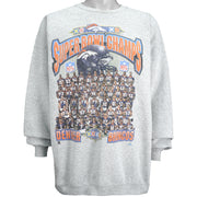 Starter - Denver Broncos, Super Bowl XXXIII Champions Sweatshirt 1998 X-Large Vintage Retro Football