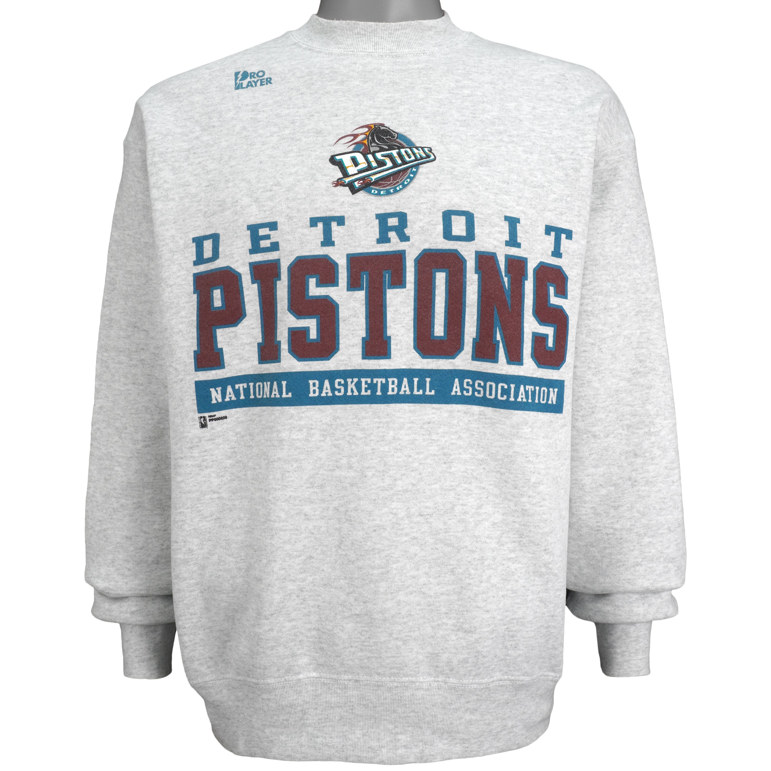 NBA (Pro Player) - Detroit Pistons Sweatshirt 1990s Large Vintage Retro Basketball