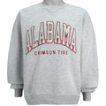 NCAA (Russell Athletic) - Alabama Crimson Tide Embroidered Sweatshirt 1990s Large Vintage Retro Football College
