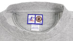 NHL (Logo Athletic) - Colorado Avalanche Embroidered Sweatshirt 1990s Large Vintage Retro Hockey