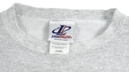 NFL (Logo Athletic) - Carolina Panthers Embroidered Sweatshirt 1990s X-Large Vintage Retro Football