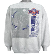 NFL (Logo 7) - Minneapolis, Super Bowl XXVI Sweatshirt 1991 X-Large Vintage Retro Football
