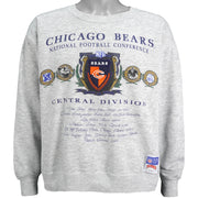 NFL (Nutmeg) - Chicago Bears Crew Neck Sweatshirt 1990s Large Vintage Retro Football