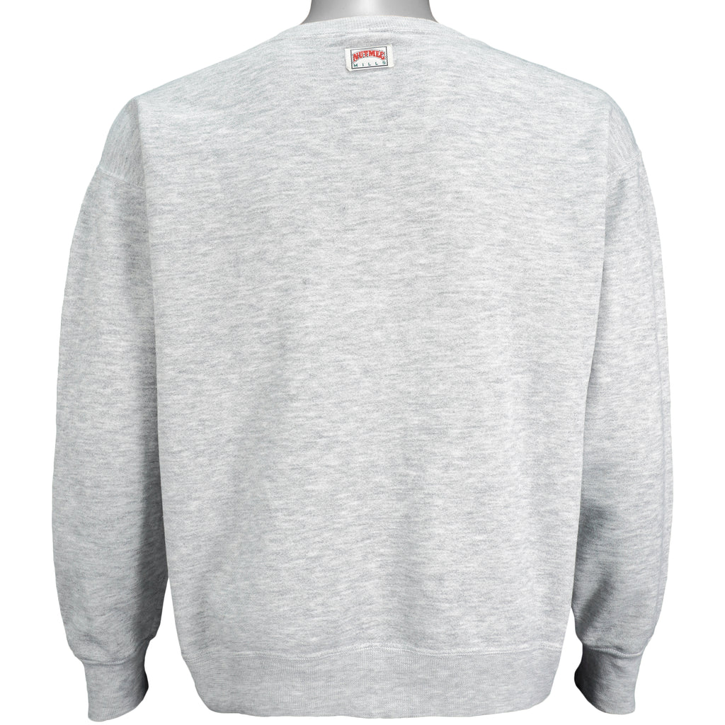 NFL (Nutmeg) - Chicago Bears Crew Neck Sweatshirt 1990s Large Vintage Retro Football