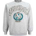Vintage (Jerzees) - New York Spell-Out Sweatshirt 1990s Large Vintage Retro