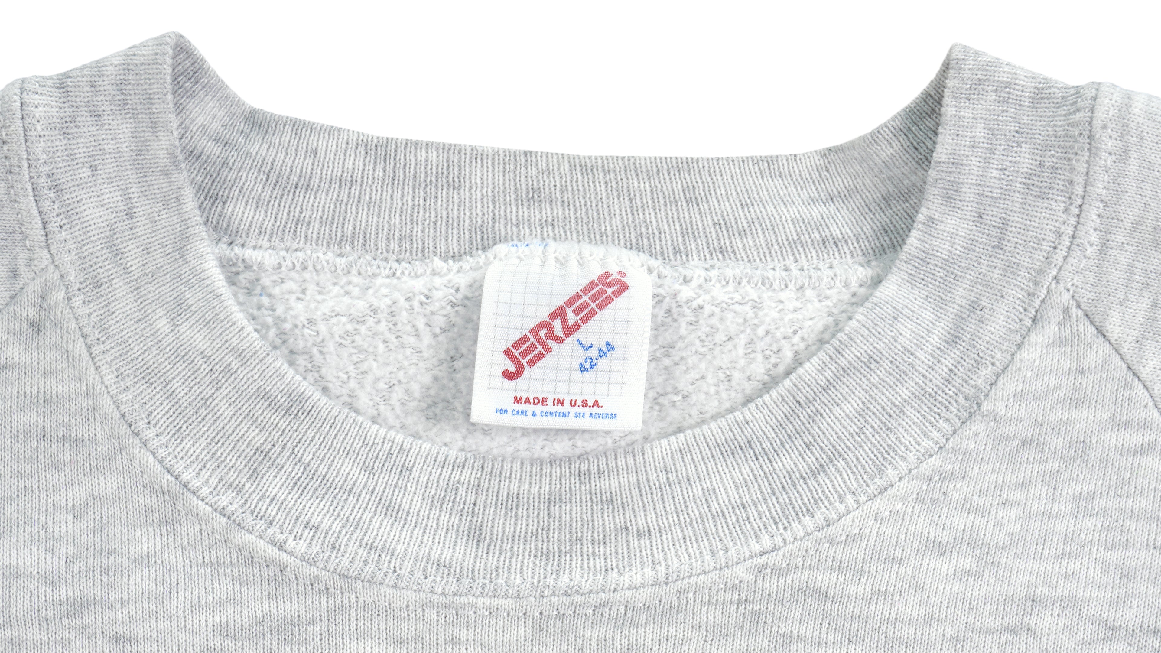 Vintage (Jerzees) - New York Spell-Out Sweatshirt 1990s Large Vintage Retro