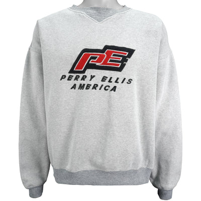 Vintage - Perry Ellis America Embroidered Sweatshirt XX-Large
