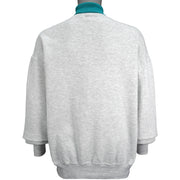 NFL (Chalk Line) - Miami Dolphins Turtleneck Sweatshirt 1990s X-Large Vintage Retro Football