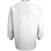 NFL (Nutmeg) - Denver Broncos Spell-Out Crew Neck Sweatshirt 1990s X-Large Vintage Retro Football