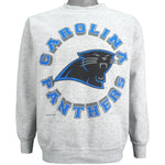 NFL (Tultex) - Carolina Panthers Crew Neck Sweatshirt 1993 Medium