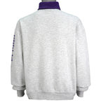 NFL (Majestic) - Minnesota Vikings Embroidered Turtleneck Sweatshirt 1990s X-Large Vintage Retro Football