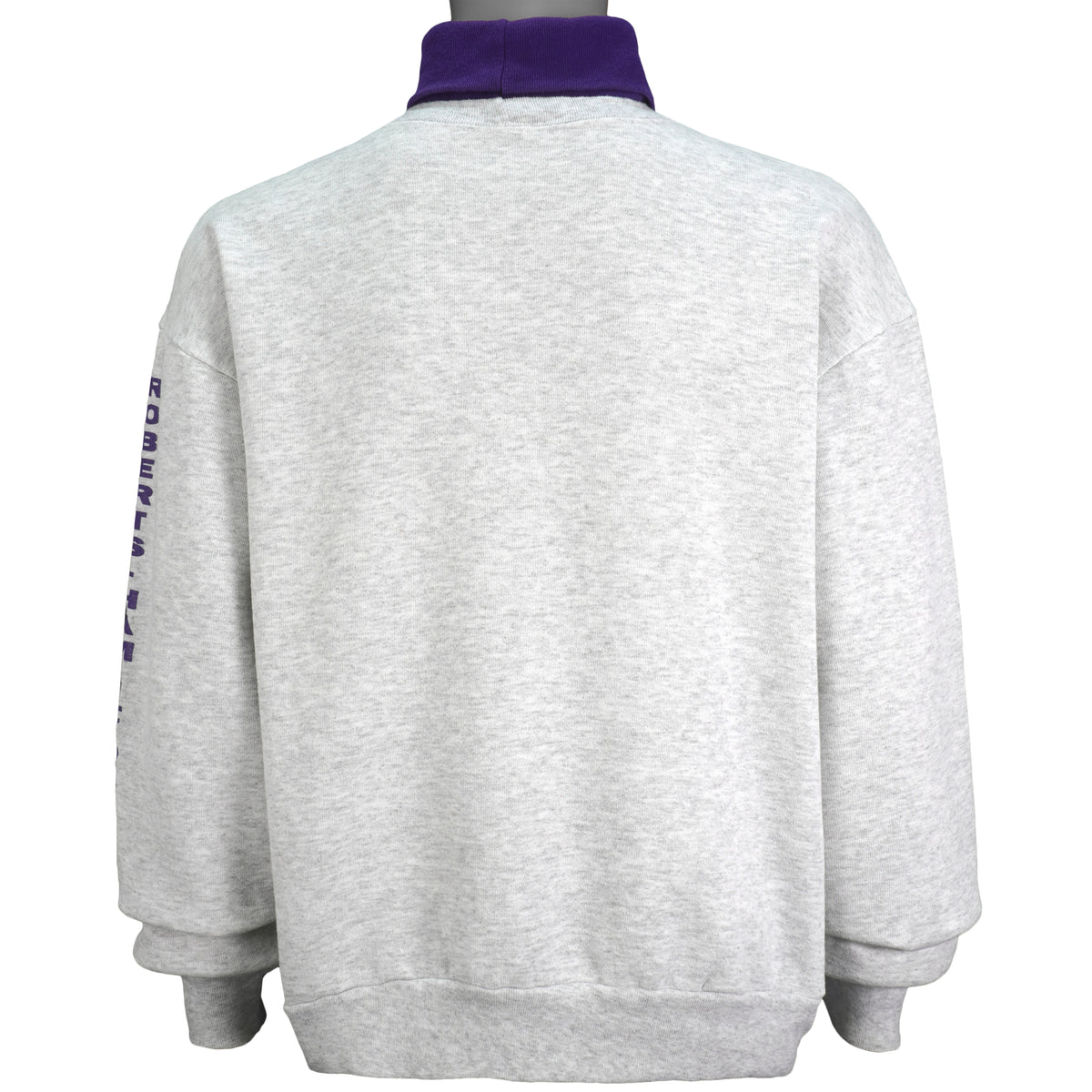 NFL (Majestic) - Minnesota Vikings Embroidered Turtleneck Sweatshirt 1990s X-Large Vintage Retro Football