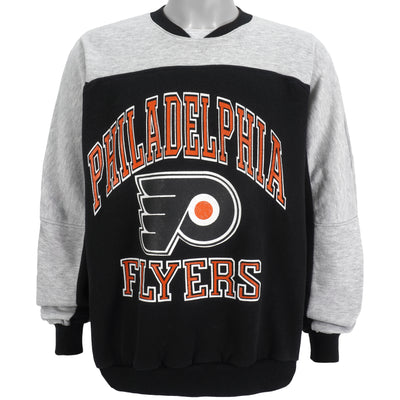 NHL (Chalk Line) - Philadelphia Flyers Two-Tone Sweatshirt 1990s X-Large