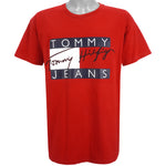 Tommy Hilfiger - Tommy Jeans Spell-Out T-Shirt 1990s Large