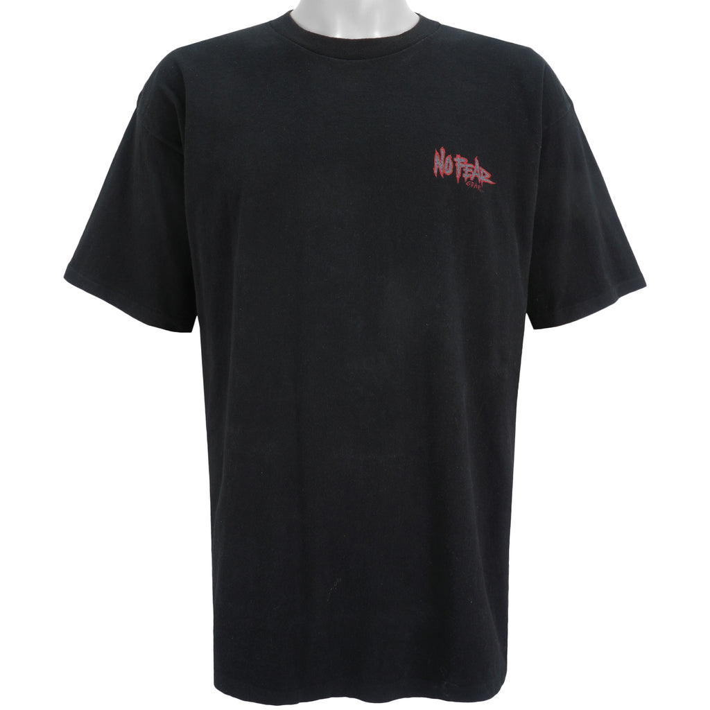 Vintage (No Fear) - You Miss 100% Of The Shots You Dont Take! T-Shirt 1990s X-Large Vintage Retro
