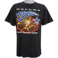 NFL (Logo 7) - Dallas Cowboys Big Logo T-Shirt 1990s X-Large Vintage Retro Football