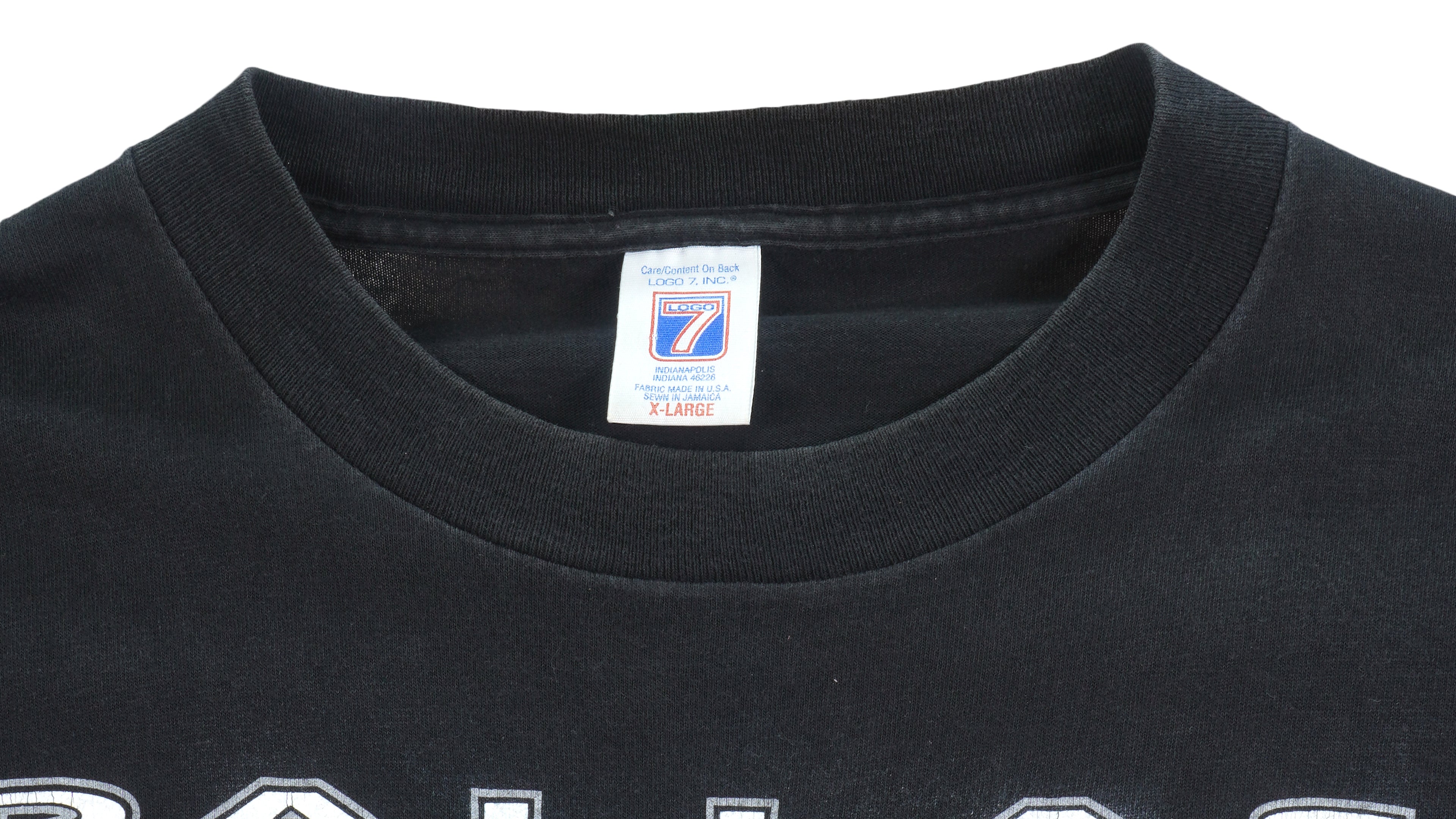 NFL (Logo 7) - Dallas Cowboys Big Logo T-Shirt 1990s X-Large Vintage Retro Football