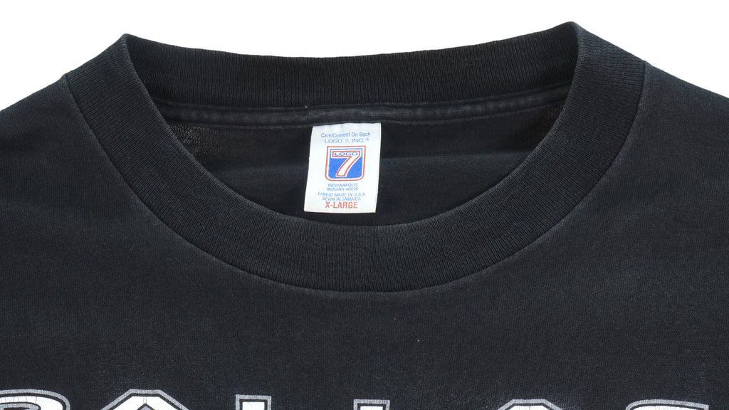 NFL (Logo 7) - Dallas Cowboys Big Logo T-Shirt 1990s X-Large Vintage Retro Football