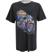 Harley Davidson - San Diego, California T-Shirt 1992 X-Large Vintage Retro
