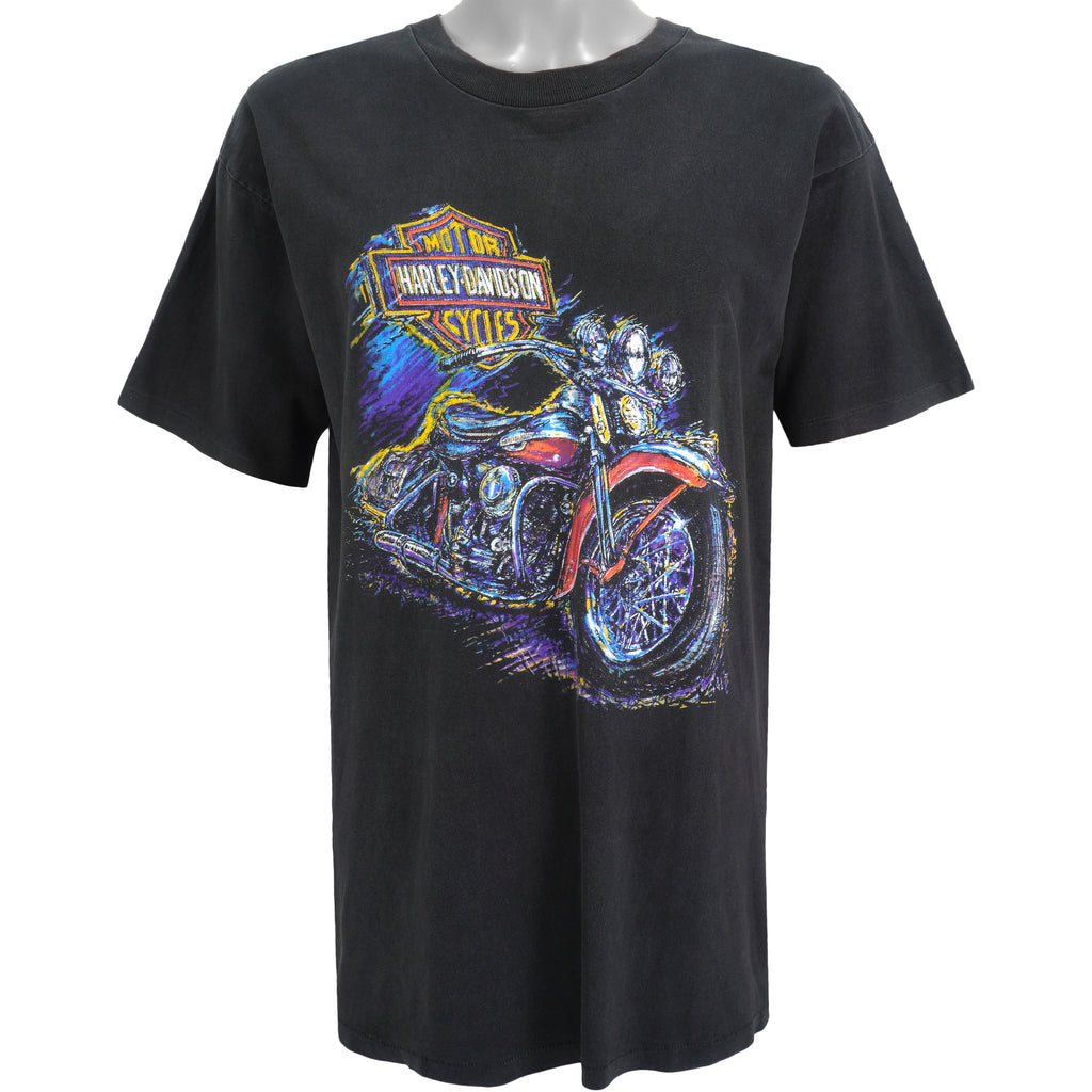 Harley Davidson - San Diego, California T-Shirt 1992 X-Large Vintage Retro