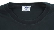 NFL (Lee) - Tennessee Oilers Spell-Out T-Shirt 1997 Large Vintage Retro Football