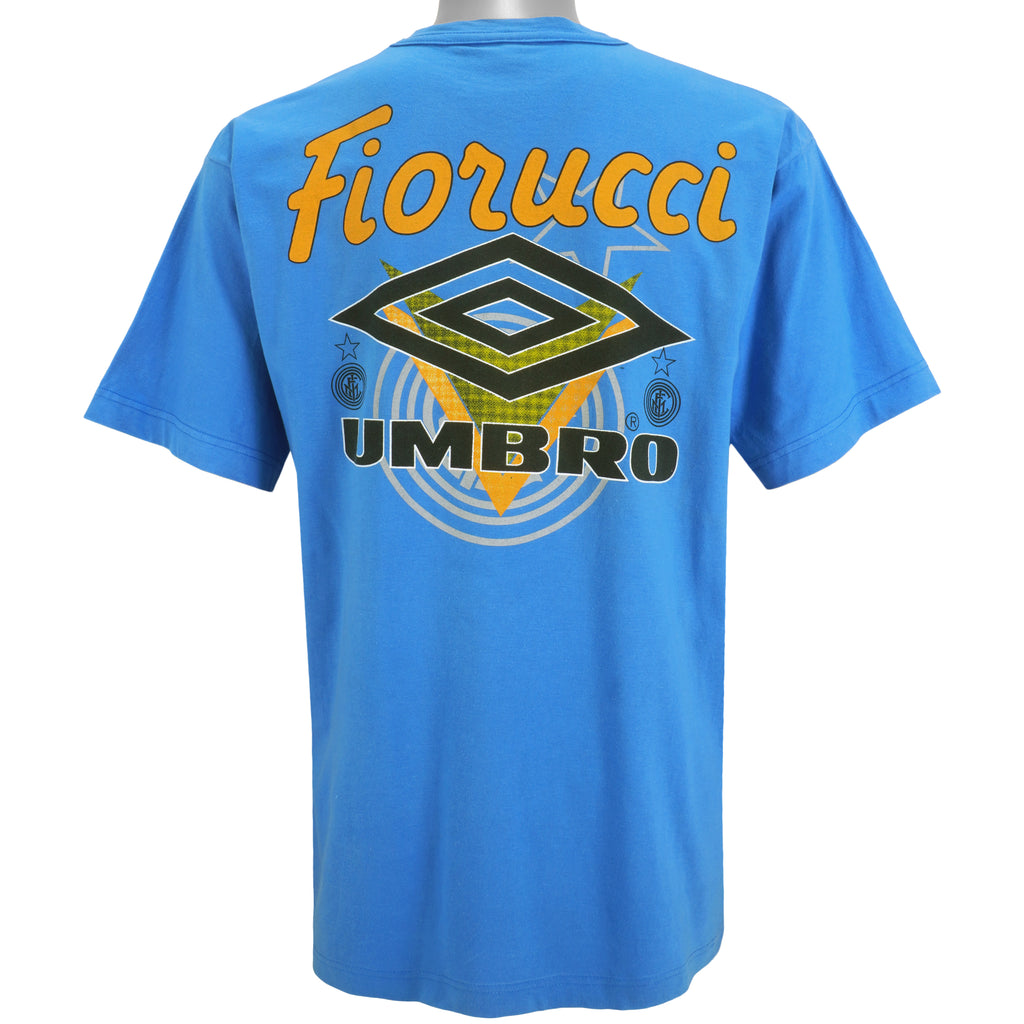 Umbro - Inter Milan Fiorucci T-Shirt 1990s Large Vintage Retro