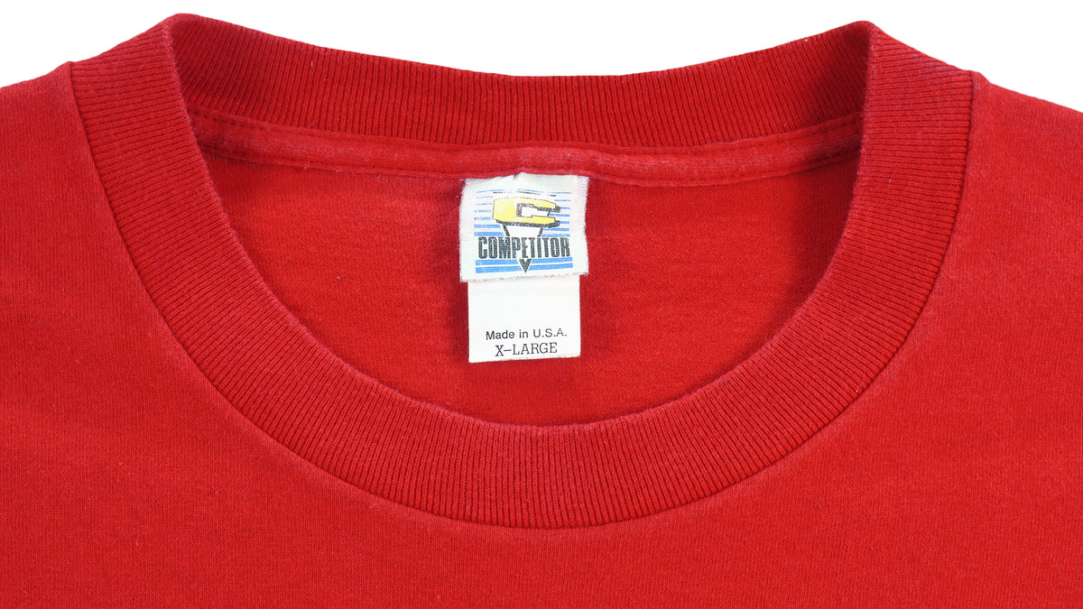 MLB (Competitor)- Red Philadelphia Phillies T-Shirt 1994 X-Large Vintage Retro Baseball