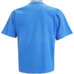 Nike - Blue International Grey Tag T-Shirt 1990s Medium Vintage Retro