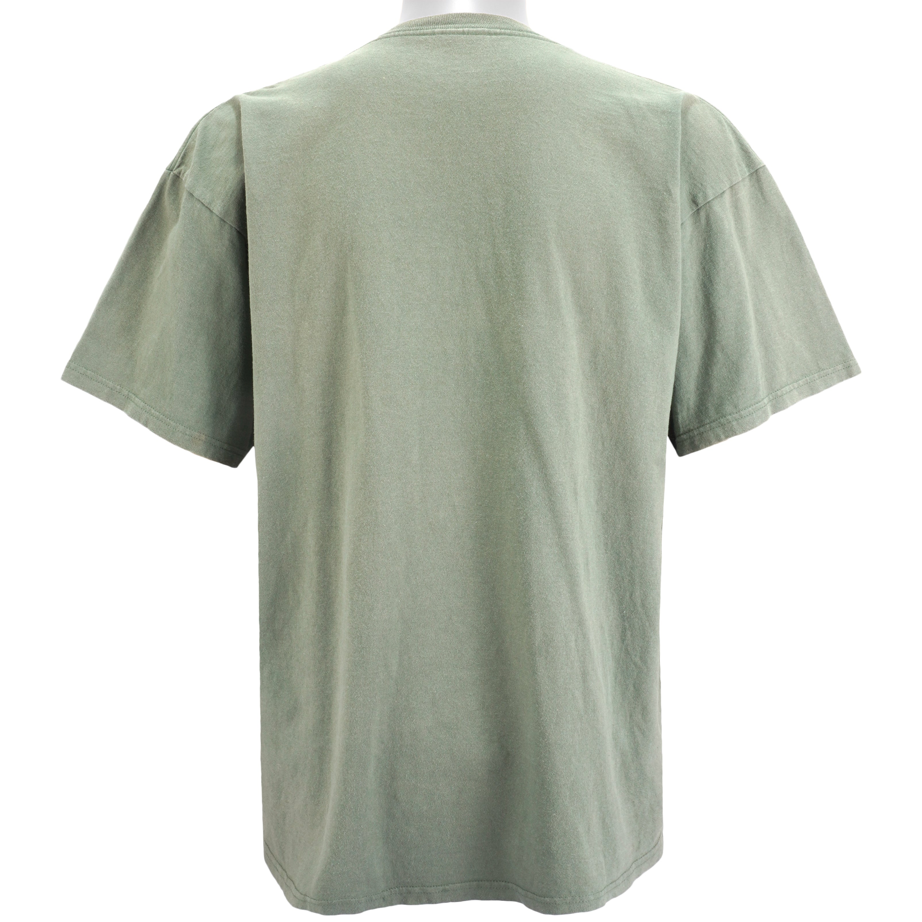 Nike - Green Spell-Out T-Shirt 1990s X-Large Vintage Retro
