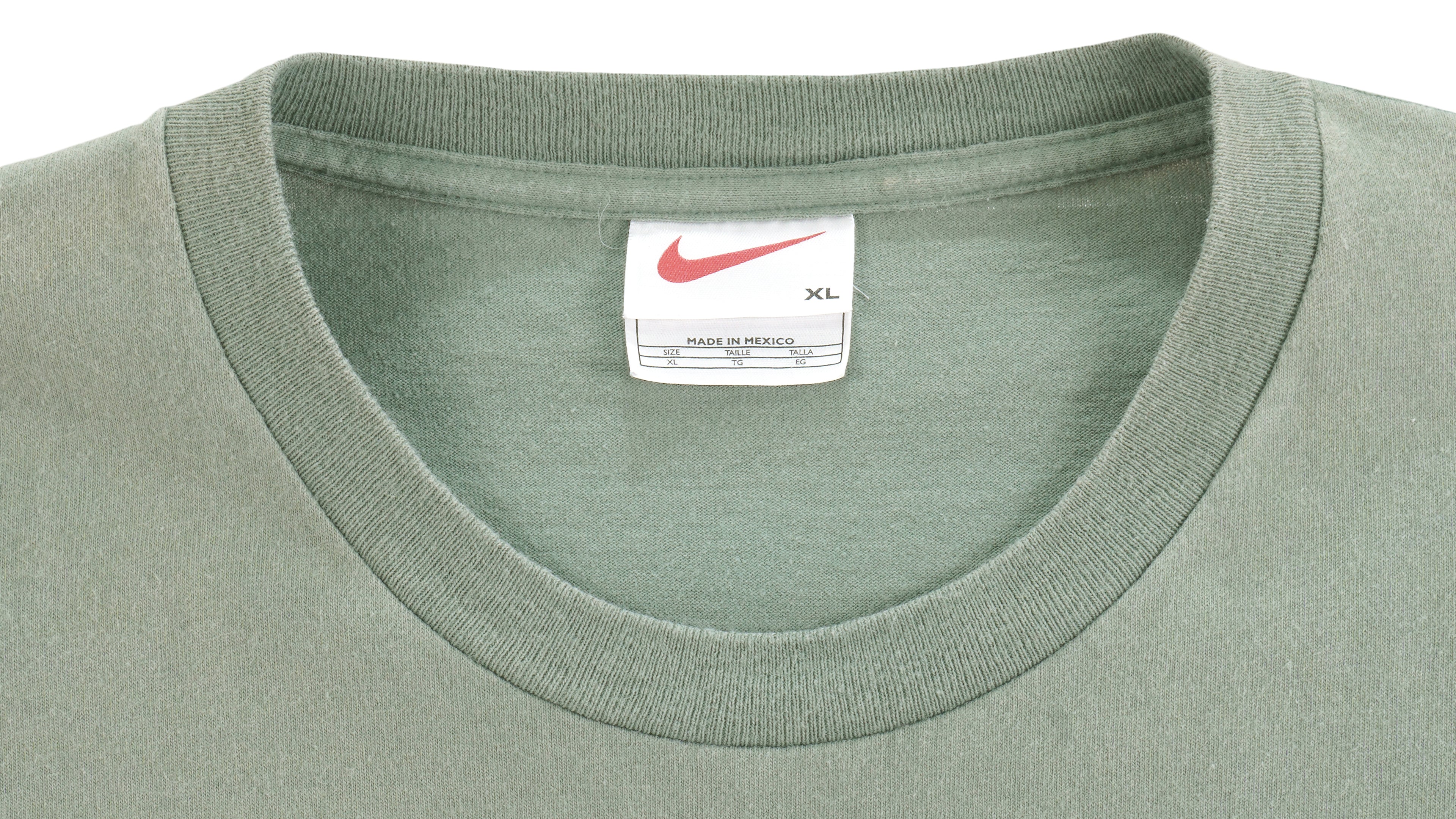 Nike - Green Spell-Out T-Shirt 1990s X-Large Vintage Retro
