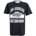 NHL (Trench) - Los Angeles Kings T-Shirt 1988 Large Vintage Retro Hockey